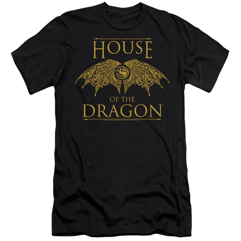House of the Dragon Dragon Wings - Men's Premium Slim Fit T-Shirt Men's Premium Slim Fit T-Shirt House of the Dragon