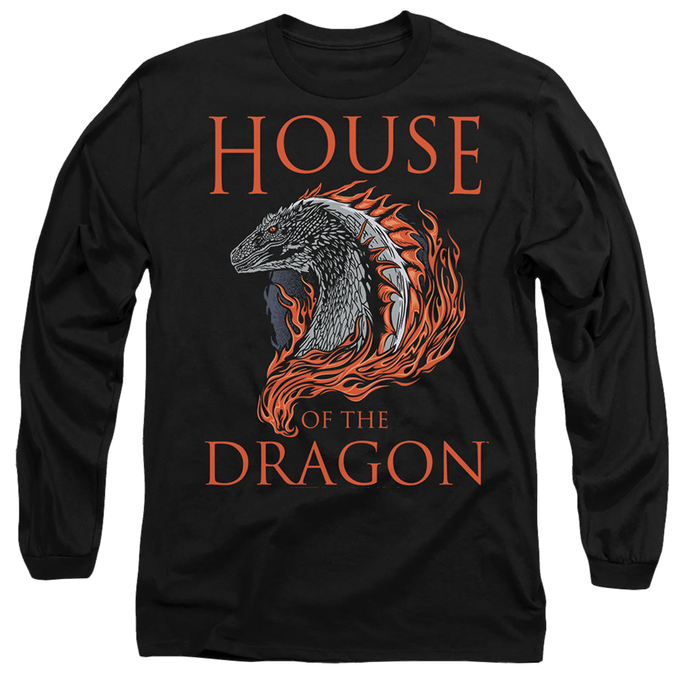 House of the Dragon Hod Dragon Illustration - Men's Long Sleeve T-Shirt Men's Long Sleeve T-Shirt House of the Dragon