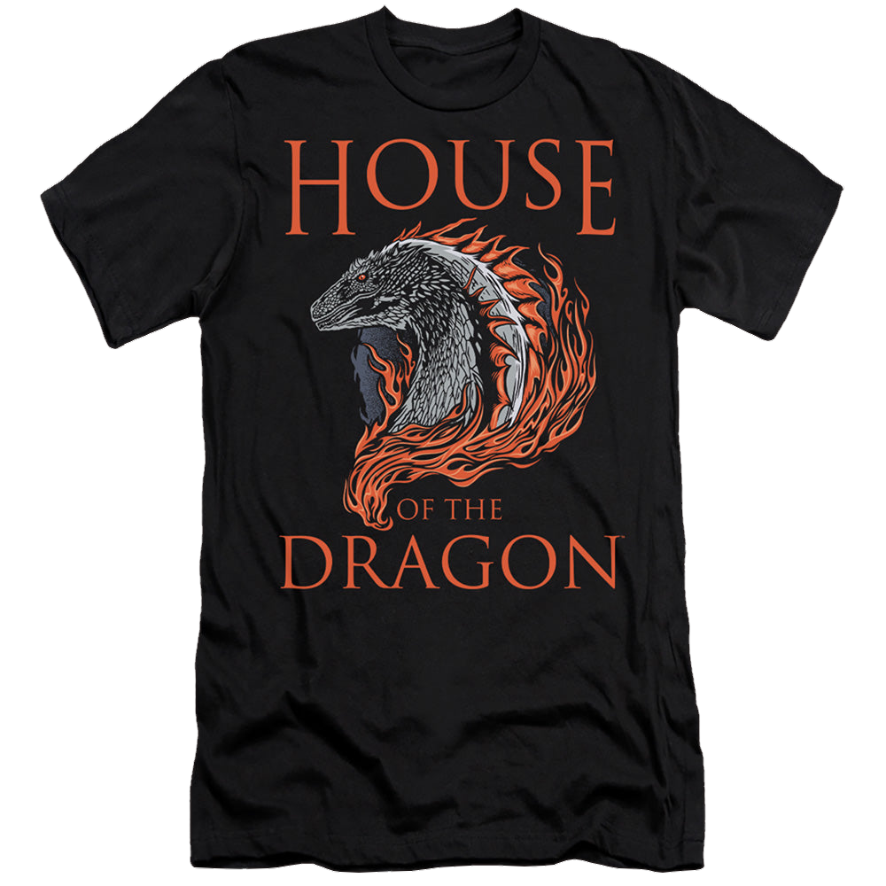 House of the Dragon Hod Dragon Illustration - Men's Premium Slim Fit T-Shirt Men's Premium Slim Fit T-Shirt House of the Dragon