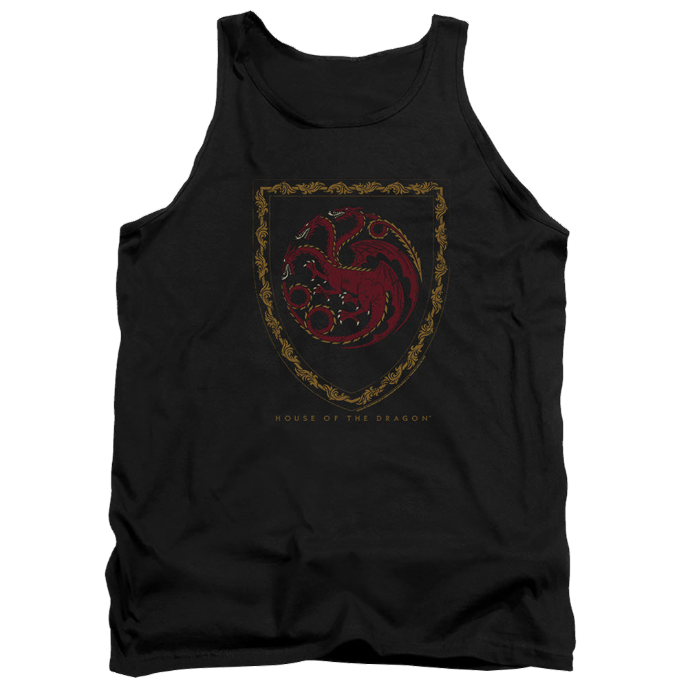 House of the Dragon Dragon Shield Vintage Dark - Men's Tank Top Men's Tank House of the Dragon