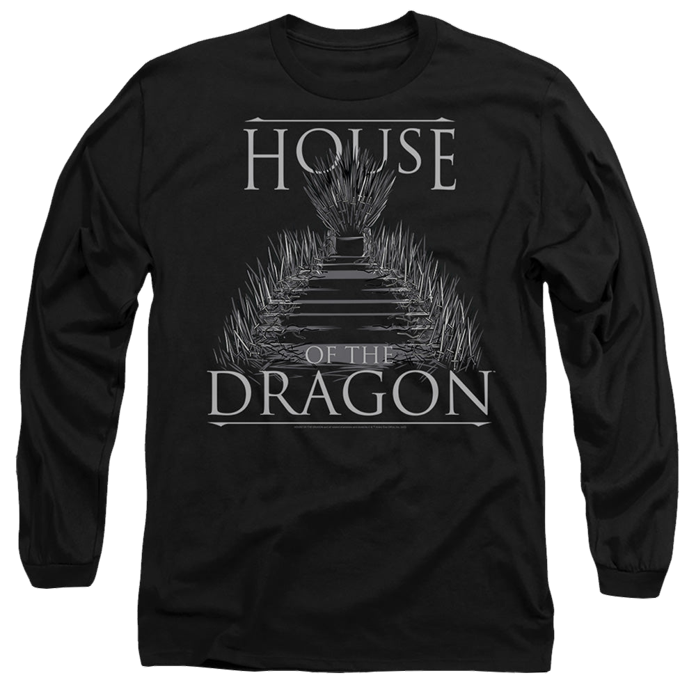 House of the Dragon Sword Throne - Men's Long Sleeve T-Shirt