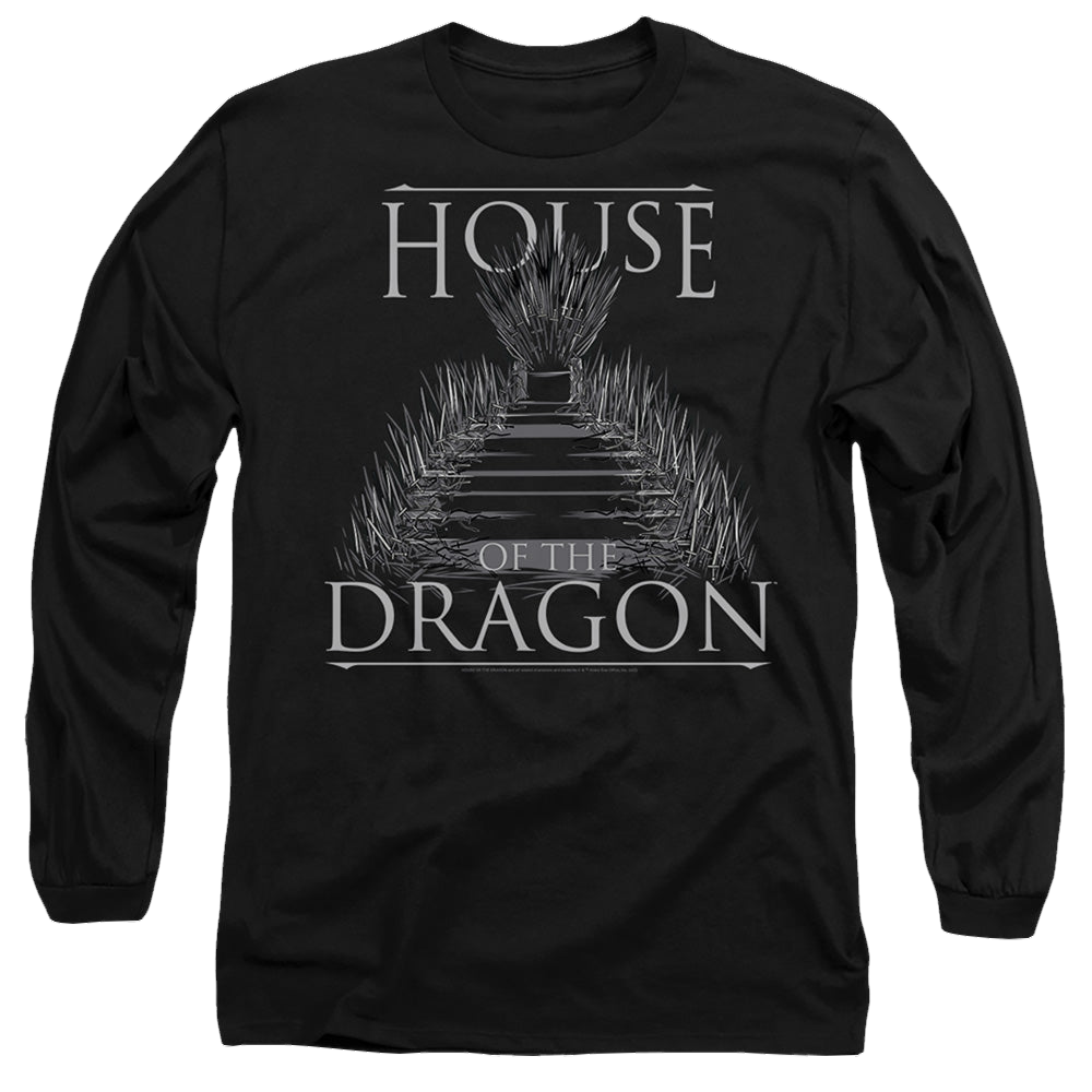 House of the Dragon Sword Throne - Men's Long Sleeve T-Shirt Men's Long Sleeve T-Shirt House of the Dragon