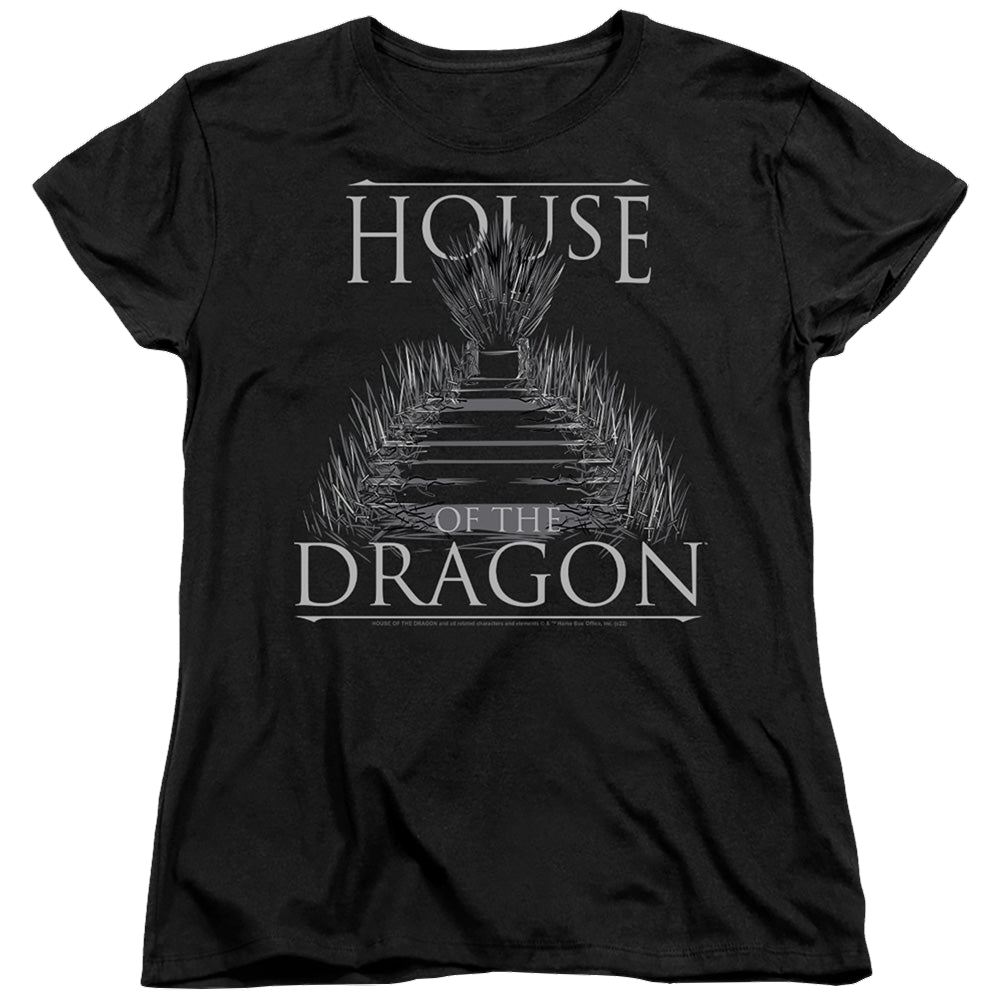 House of the Dragon Sword Throne - Women's T-Shirt Women's T-Shirt House of the Dragon