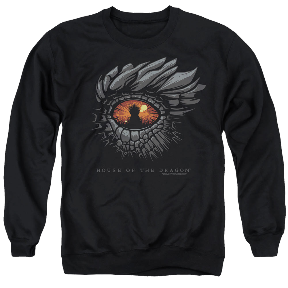 House of the Dragon Eye Of The Dragon - Men's Crewneck Sweatshirt Men's Crewneck Sweatshirt House of the Dragon