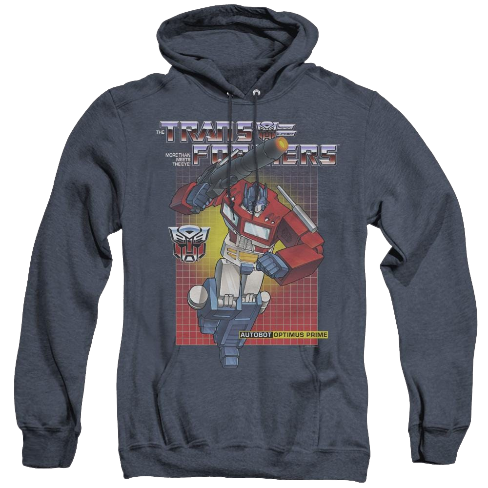 Transformers Optimus Prime - Heather Pullover Hoodie Heather Pullover Hoodie Transformers