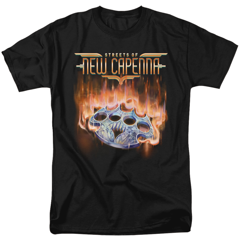 Magic the Gathering Burning Knuckles With Logo - Men's Regular Fit T-Shirt Men's Regular Fit T-Shirt Magic the Gathering