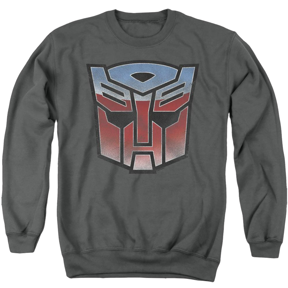 Transformers Vintage Autobot Logo - Men's Crewneck Sweatshirt Men's Crewneck Sweatshirt Transformers