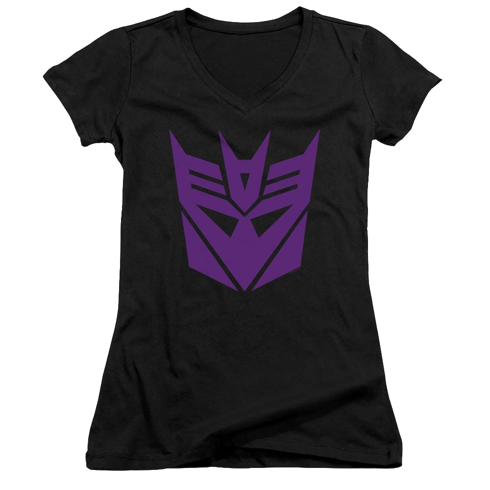 Transformers Decepticon - Juniors V-Neck T-Shirt Juniors V-Neck T-Shirt Transformers