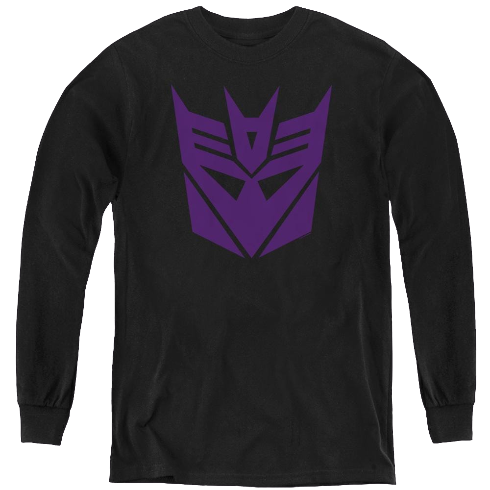 Transformers Decepticon - Youth Long Sleeve T-Shirt Youth Long Sleeve T-Shirt Transformers