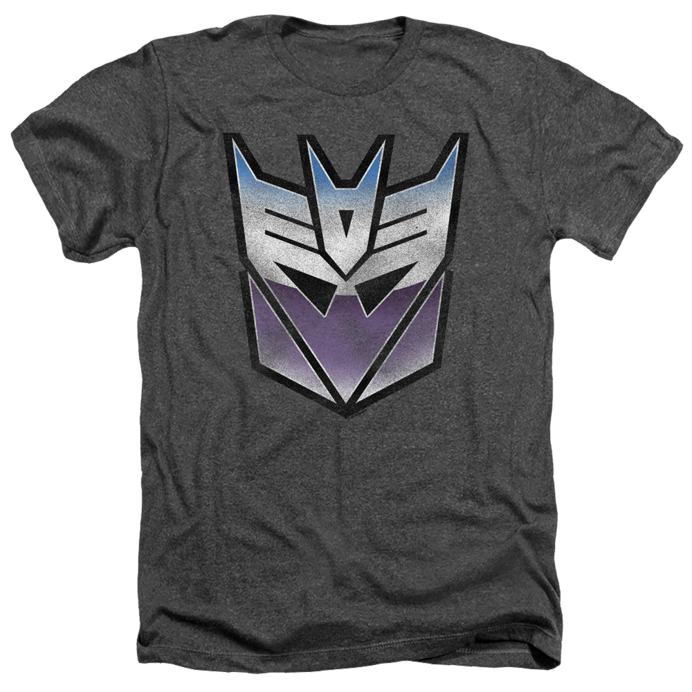 Transformers Vintage Decepticon Logo - Men's Heather T-Shirt Men's Heather T-Shirt Transformers