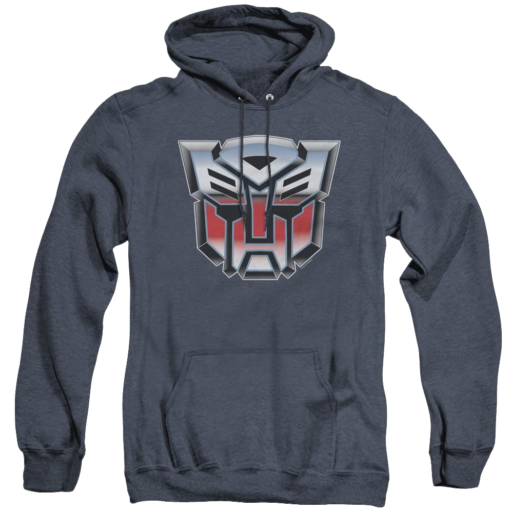 Transformers Autobot Airbrush Logo - Heather Pullover Hoodie Heather Pullover Hoodie Transformers