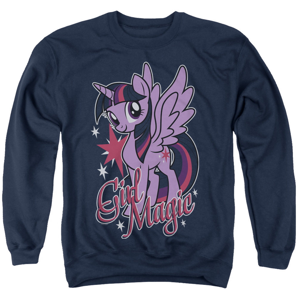 My Little Pony Friendship Is Magic Girl Magic - Men's Crewneck Sweatshirt Men's Crewneck Sweatshirt My Little Pony
