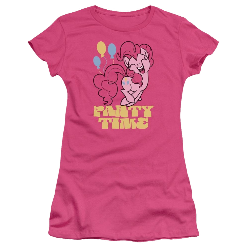 My Little Pony Friendship Is Magic Party Time - Juniors T-Shirt Juniors T-Shirt My Little Pony