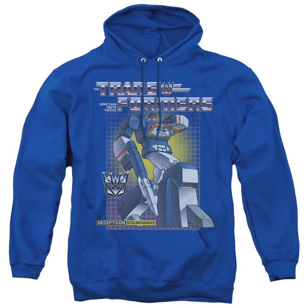 Transformers Soundwave - Pullover Hoodie Pullover Hoodie Transformers
