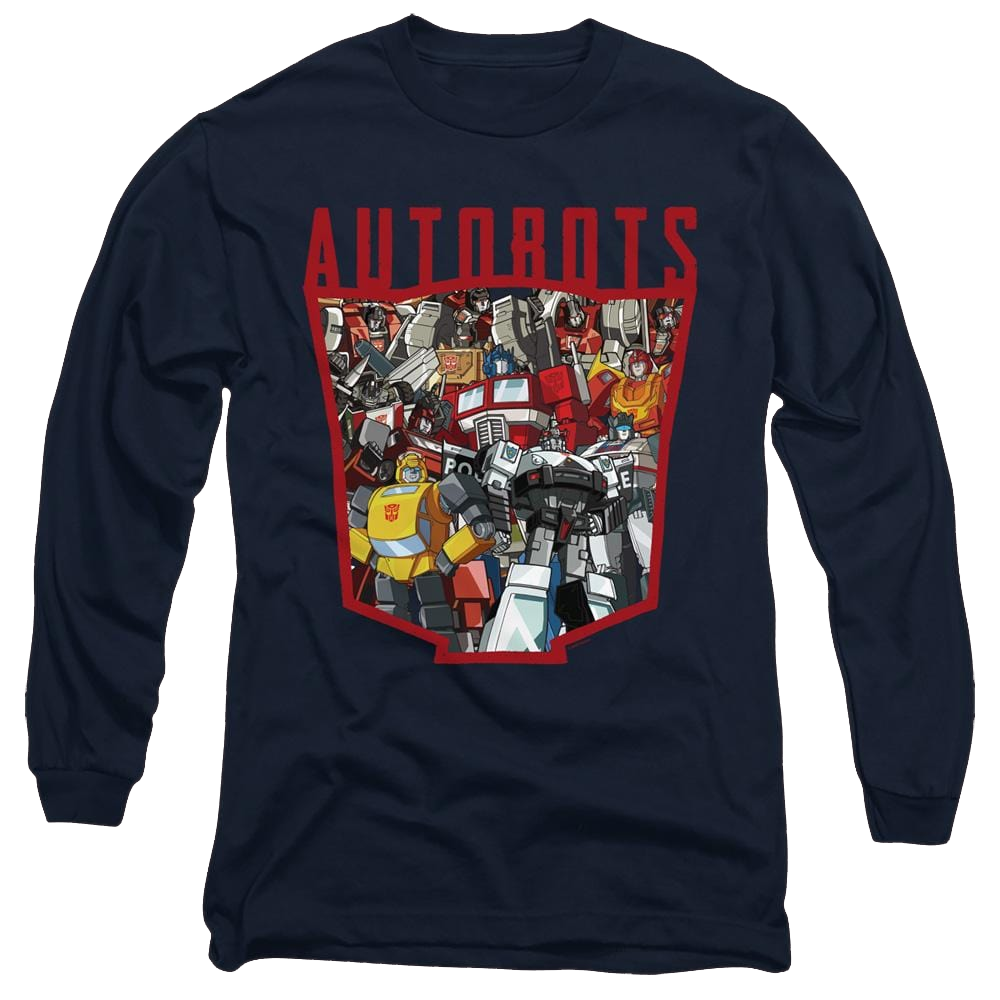 Transformers Autobot Collage - Men's Long Sleeve T-Shirt Men's Long Sleeve T-Shirt Transformers