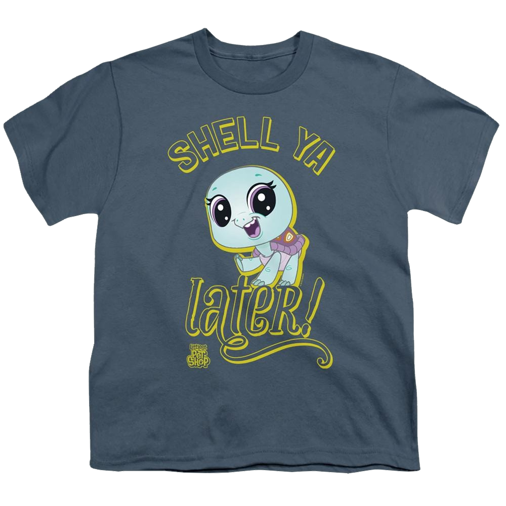 Hasbro Pet Shop Shell Ya Later - Youth T-Shirt Youth T-Shirt (Ages 8-12) Pet Shop