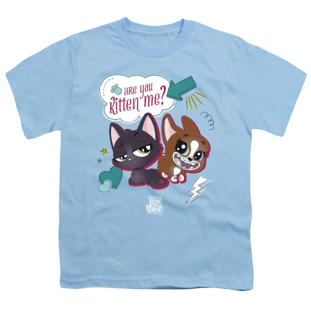 Hasbro Pet Shop Are You Kitten Me - Youth T-Shirt Youth T-Shirt (Ages 8-12) Pet Shop