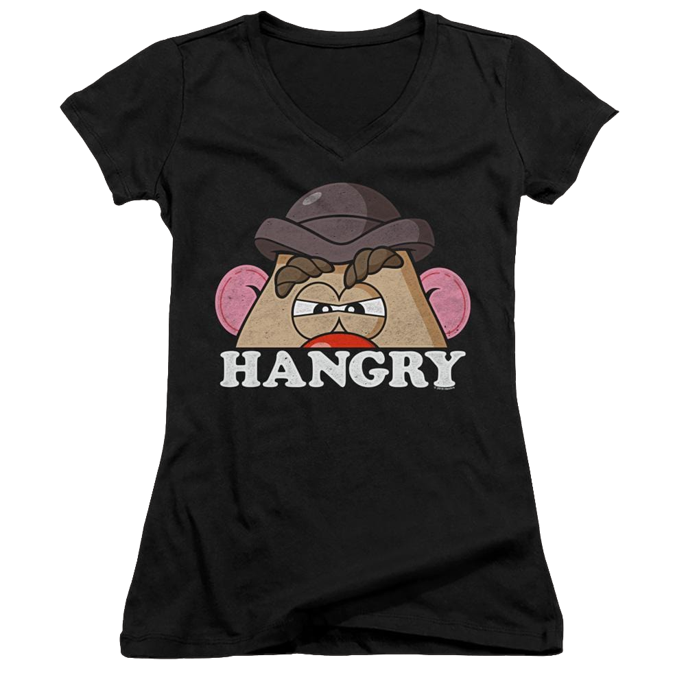 Mr Potato Head Hangry - Juniors V-Neck T-Shirt Juniors V-Neck T-Shirt Mr Potato Head
