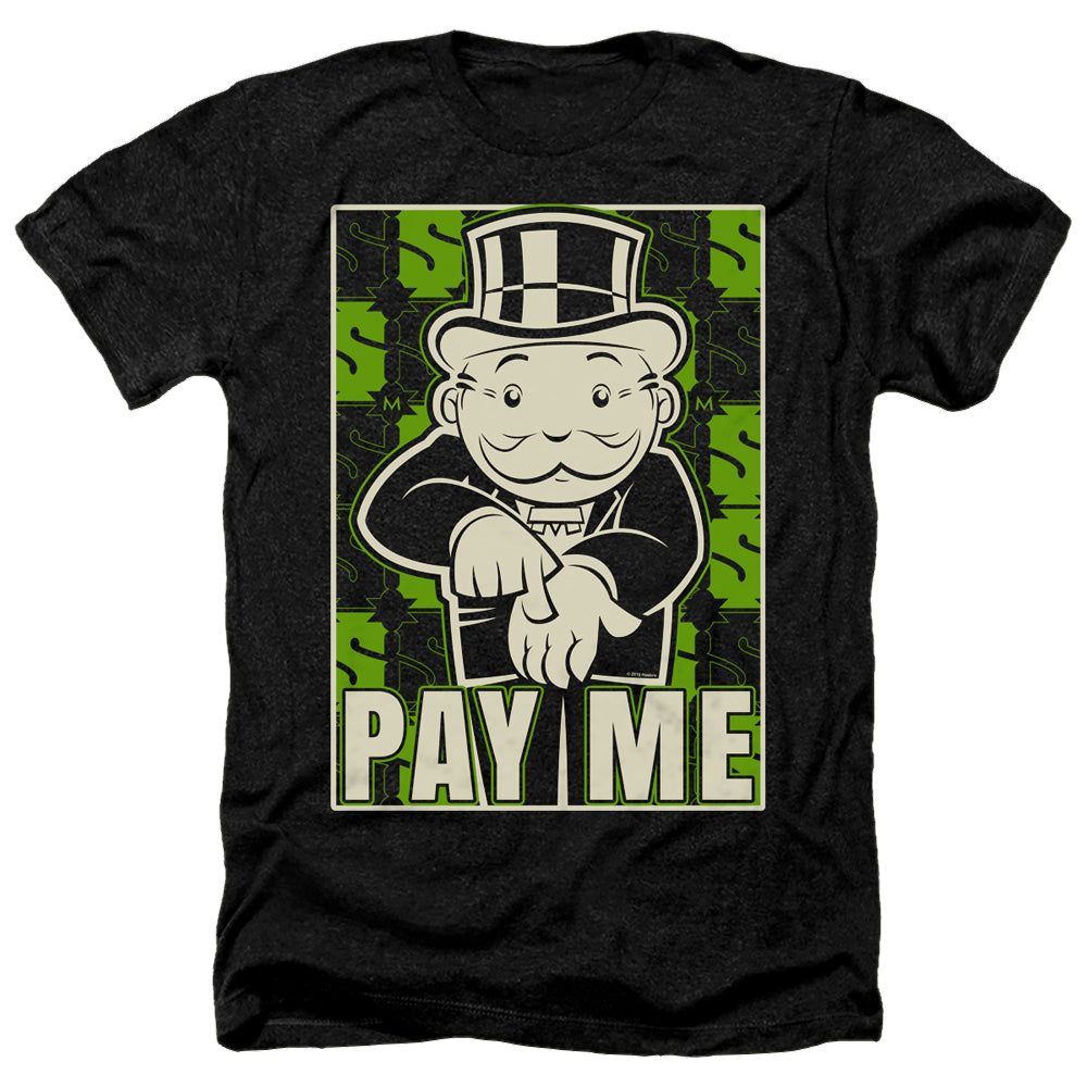 Hasbro Pay Me - Men's Heather T-Shirt Men's Heather T-Shirt Monopoly