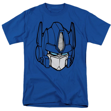 Royal men's regular fit t-shirt with Transformers Optimus Head graphic