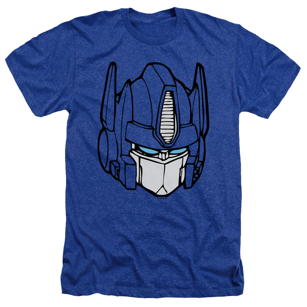 Transformers Optimus Head - Men's Heather T-Shirt Men's Heather T-Shirt Transformers