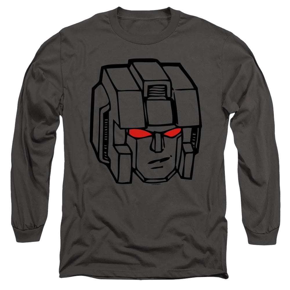 Transformers Starscream Head Men's Long Sleeve T-Shirt Men's Long Sleeve T-Shirt Transformers