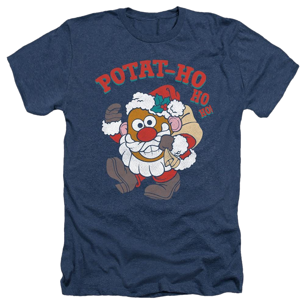 Mr Potato Head Ho Ho Ho - Men's Heather T-Shirt Men's Heather T-Shirt Mr Potato Head