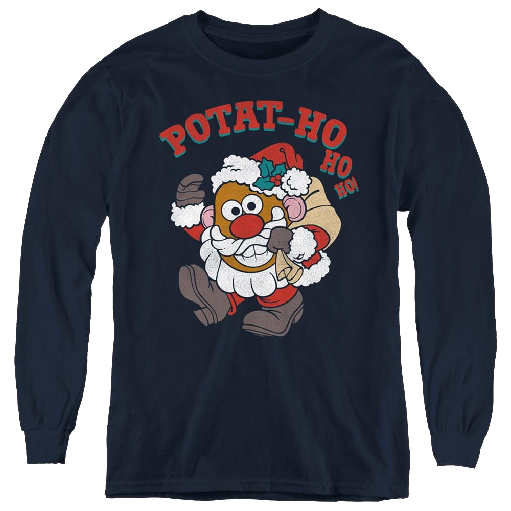 Mr Potato Head Ho Ho Ho - Youth Long Sleeve T-Shirt Youth Long Sleeve T-Shirt Mr Potato Head
