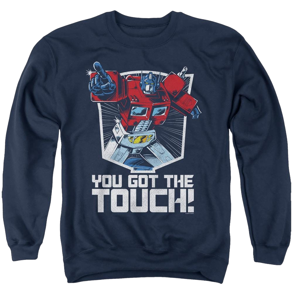 Transformers You Got The Touch - Men's Crewneck Sweatshirt Men's Crewneck Sweatshirt Transformers