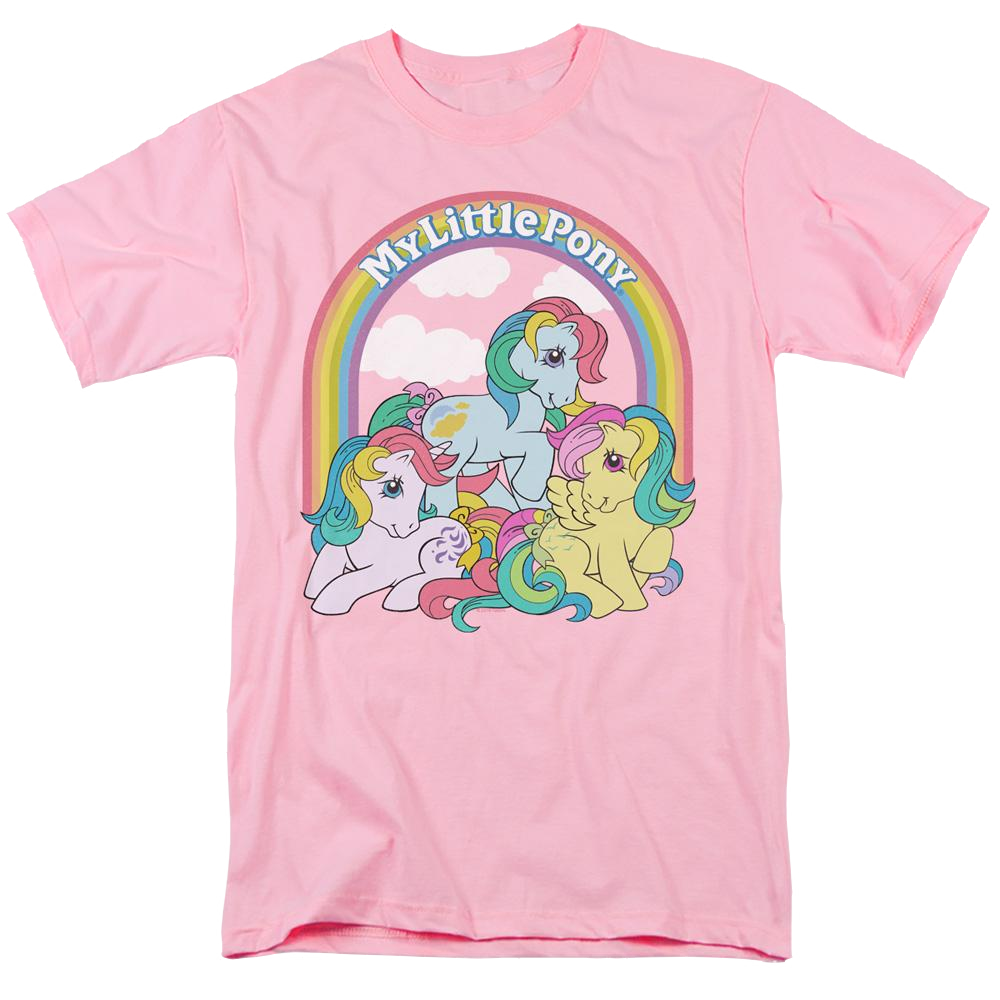 My Little Pony Classic Under The Rainbow - Men's Regular Fit T-Shirt Men's Regular Fit T-Shirt My Little Pony