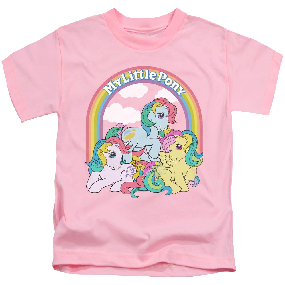 My Little Pony Classic Under The Rainbow - Kid's T-Shirt Kid's T-Shirt (Ages 4-7) My Little Pony