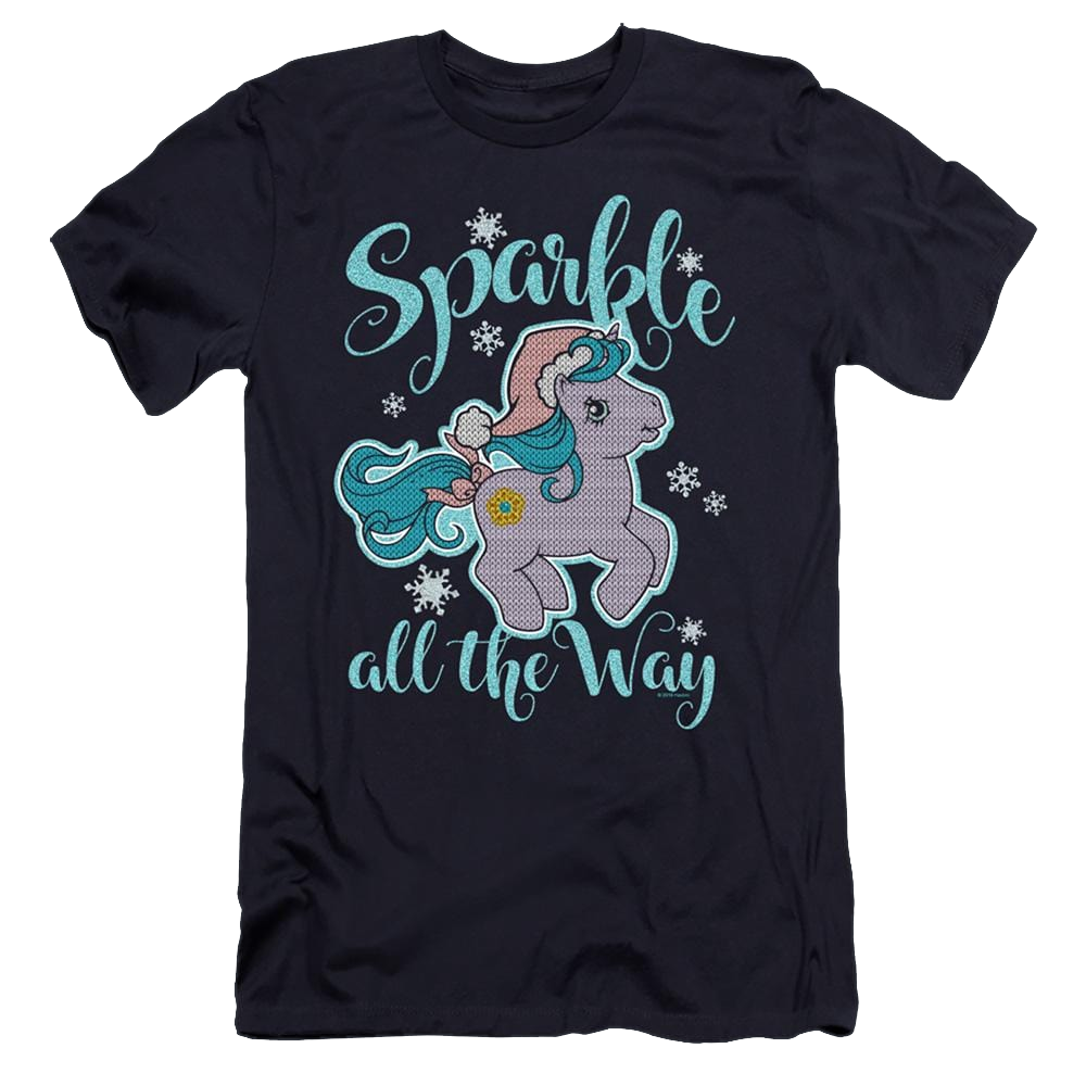 My Little Pony Classic Sparkle All The Way 2 - Men's Premium Slim Fit T-Shirt Men's Premium Slim Fit T-Shirt My Little Pony
