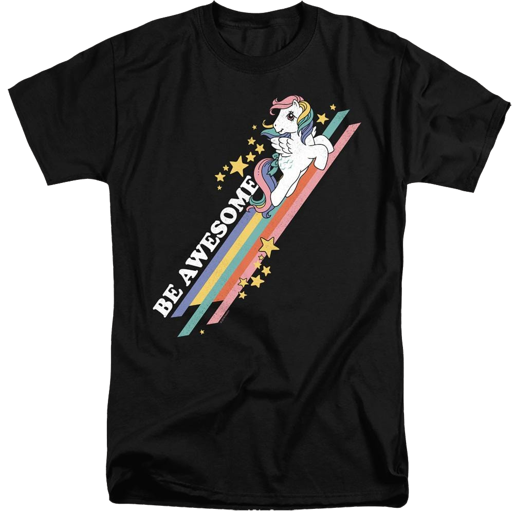 My Little Pony Classic Be Awesome - Men's Tall Fit T-Shirt Men's Tall Fit T-Shirt My Little Pony