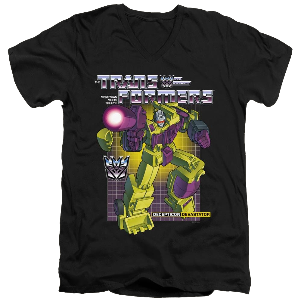 Transformers Devastator - Men's V-Neck T-Shirt Men's V-Neck T-Shirt Transformers