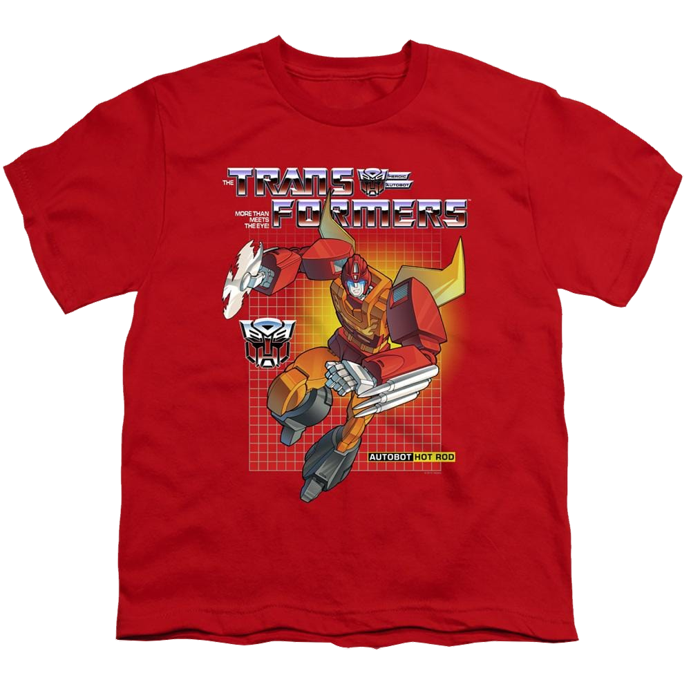 Transformers Hot Rod - Youth T-Shirt Youth T-Shirt (Ages 8-12) Transformers