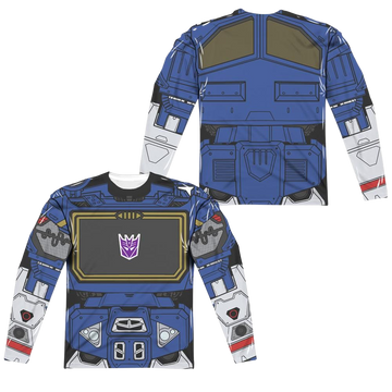 Transformers Soundwave Costume (Front/Back Print) - Men's All-Over Print Long Sleeve Men's All-Over Print Long Sleeve Transformers