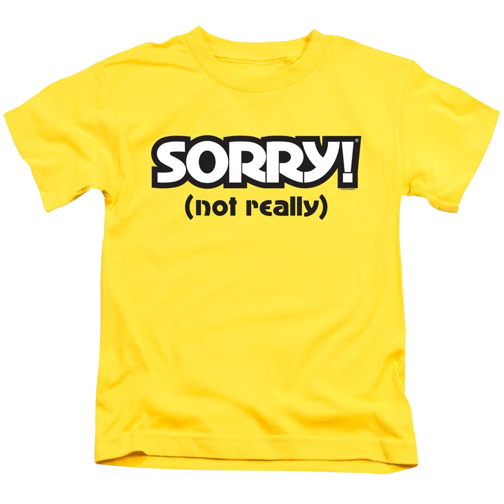 Game of Sorry Not Really - Kid's T-Shirt Kid's T-Shirt (Ages 4-7) Sorry