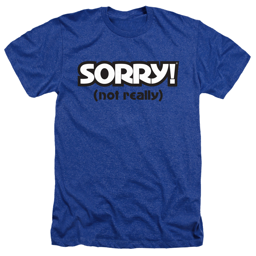Hasbro Not Sorry - Men's Heather T-Shirt Men's Heather T-Shirt Sorry