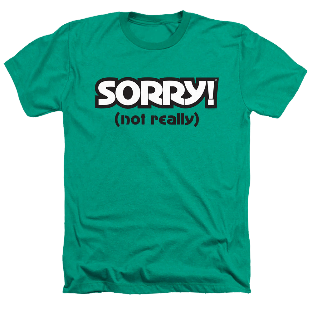 Hasbro Not Sorry - Men's Heather T-Shirt Men's Heather T-Shirt Sorry