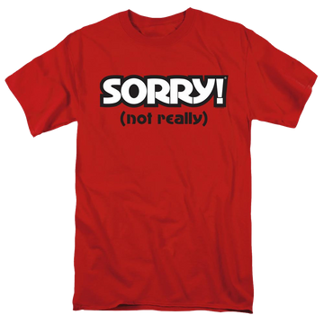 Game of Sorry Not Really - Men's Regular Fit T-Shirt Men's Regular Fit T-Shirt Sorry