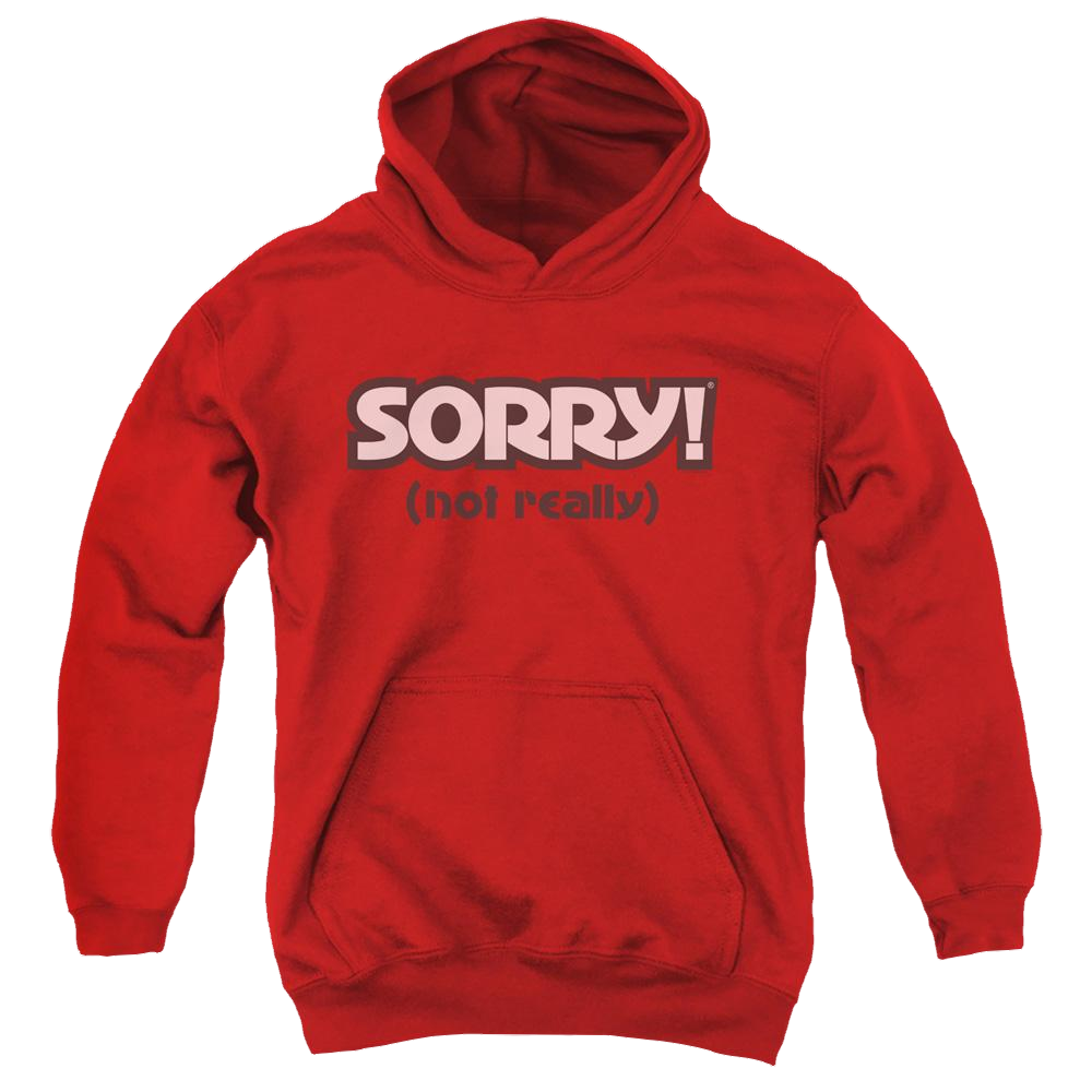 Game of Sorry Not Really - Youth Hoodie Youth Hoodie (Ages 8-12) Sorry
