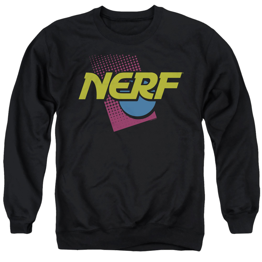 Nerf 90S Logo - Men's Crewneck Sweatshirt Men's Crewneck Sweatshirt Nerf