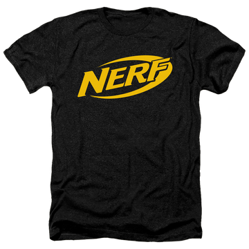 Charcoal men's heather t-shirt with Nerf Logo graphic
