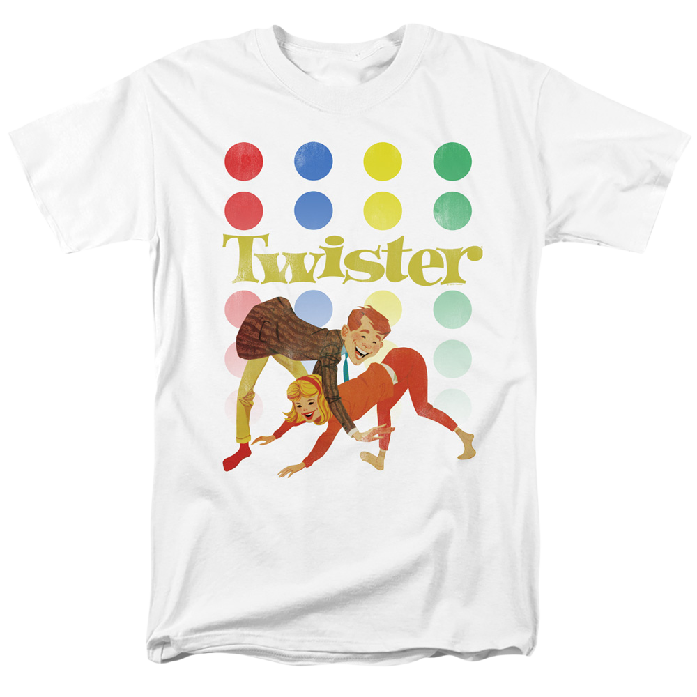 Hasbro Gaming Old School Twister - Men's Regular Fit T-Shirt Men's Regular Fit T-Shirt Twister
