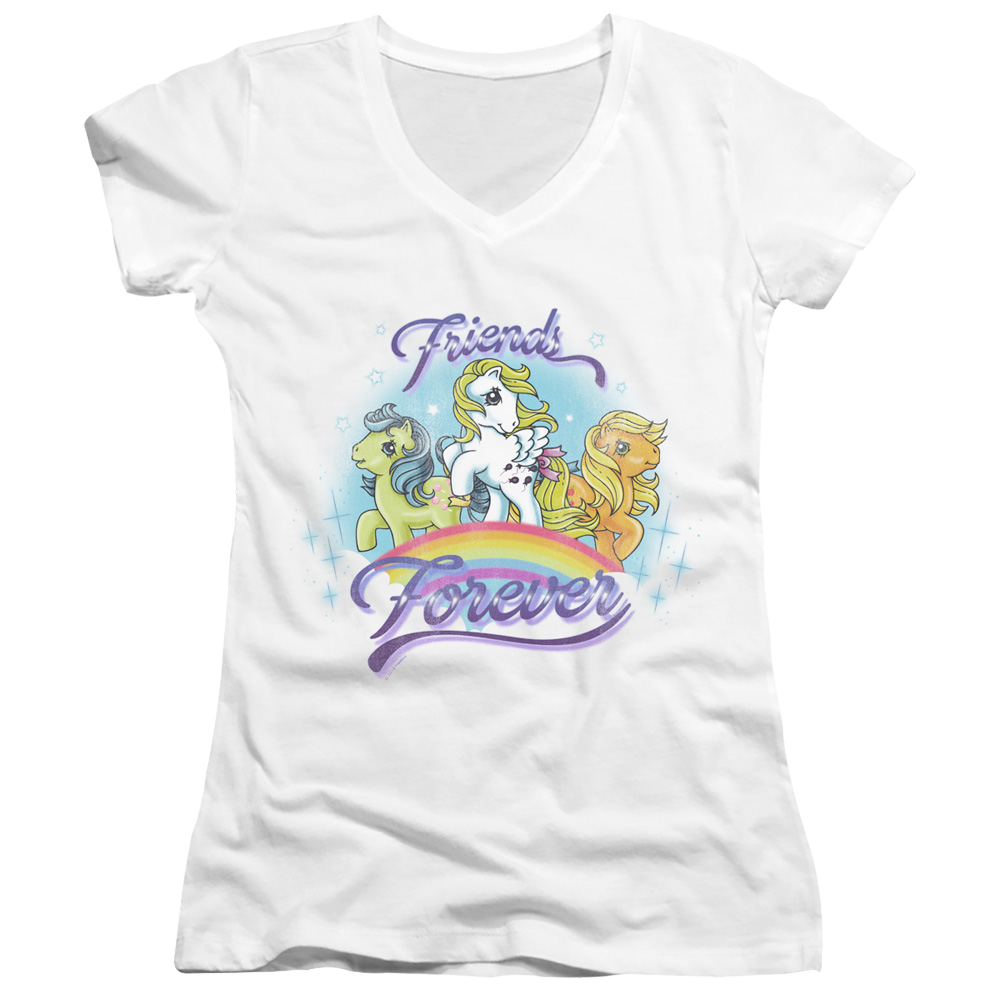 My Little Pony Classic Friends Forever - Juniors V-Neck T-Shirt Juniors V-Neck T-Shirt My Little Pony