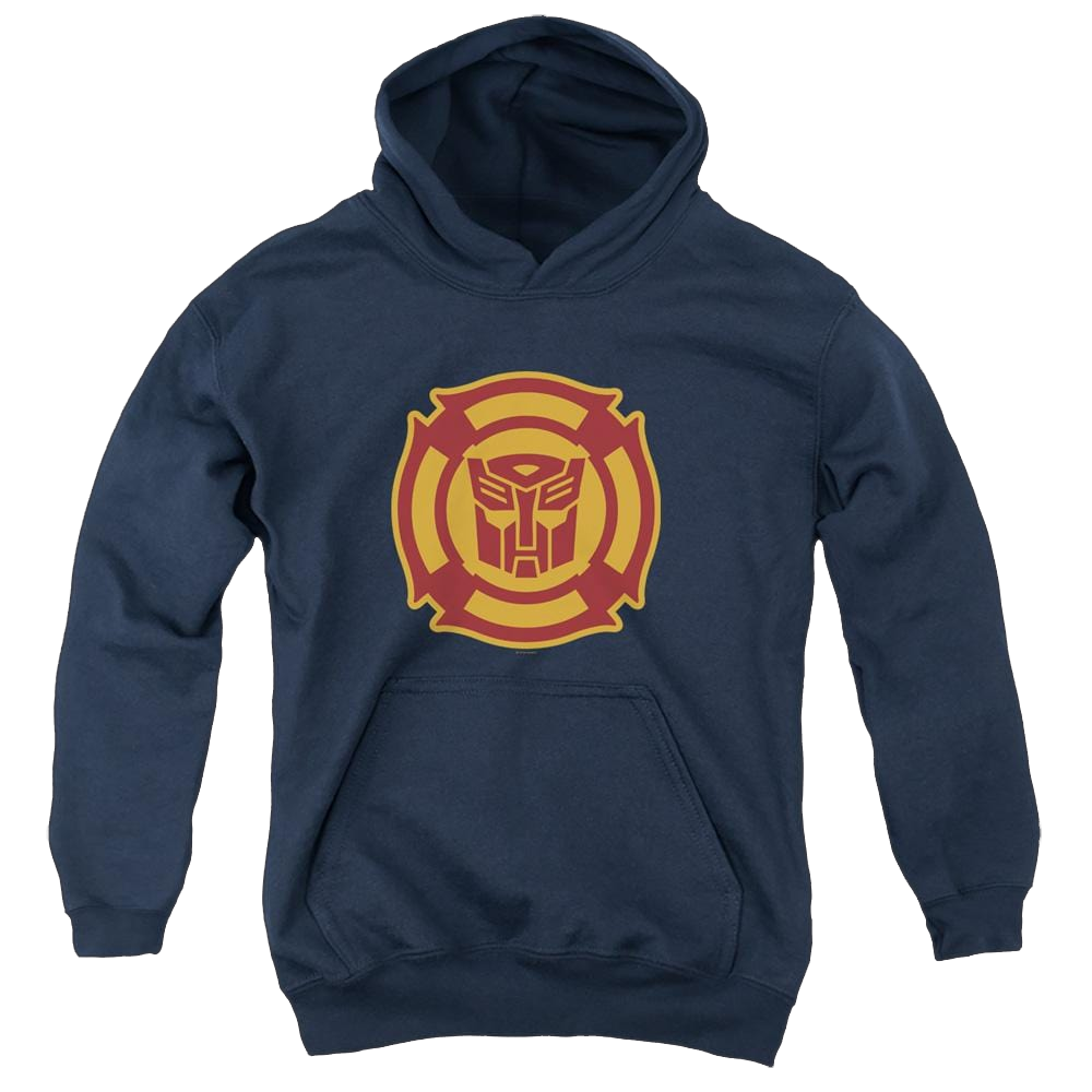 Transformers Rescue Bots Logo - Youth Hoodie Youth Hoodie (Ages 8-12) Transformers
