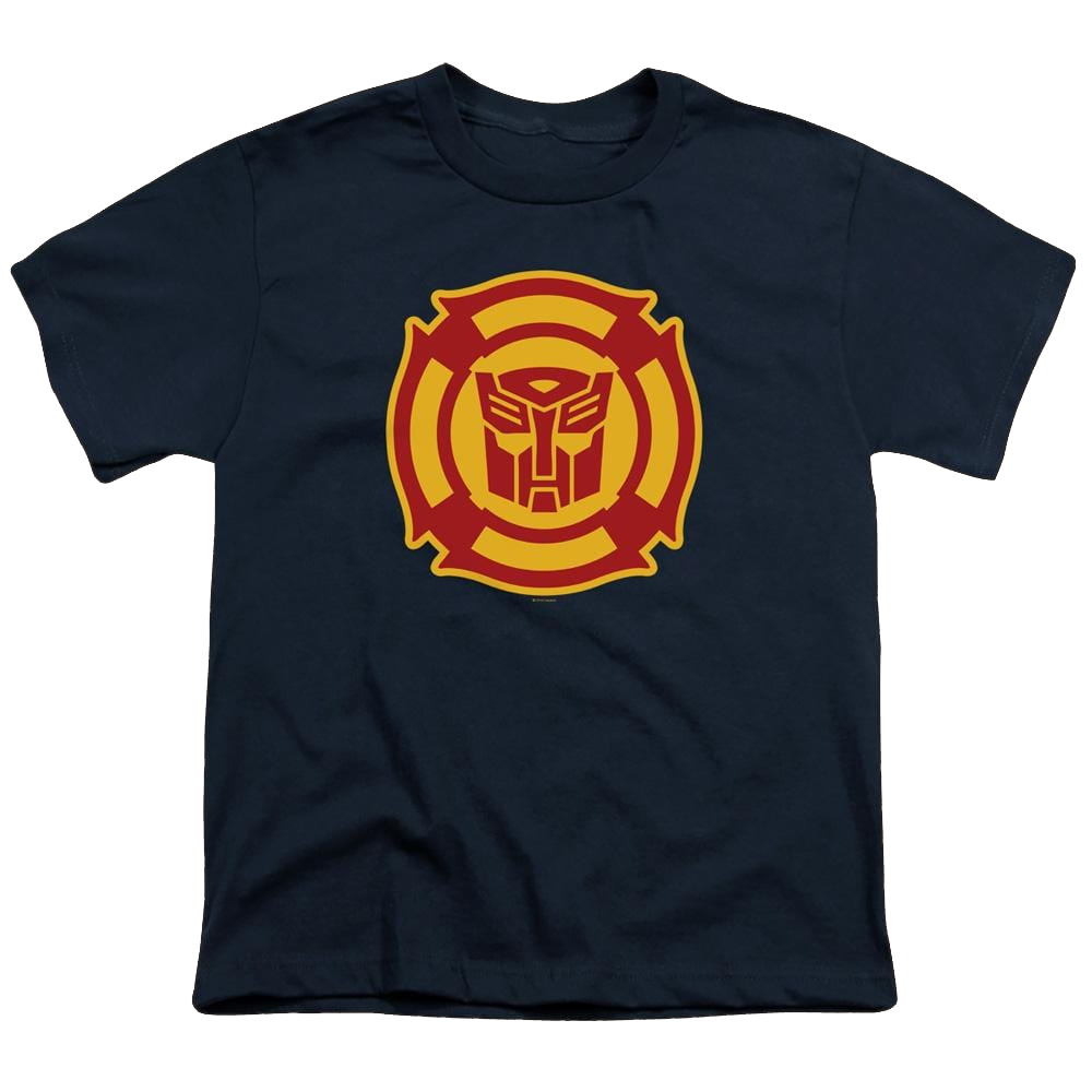 Transformers Rescue Bots Logo - Youth T-Shirt Youth T-Shirt (Ages 8-12) Transformers