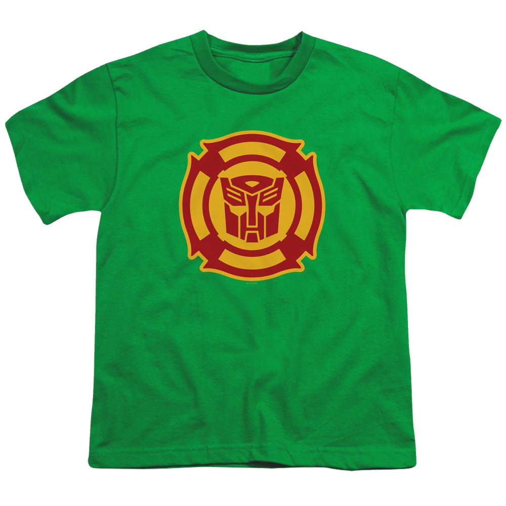Transformers Rescue Bots Logo - Youth T-Shirt Youth T-Shirt (Ages 8-12) Transformers