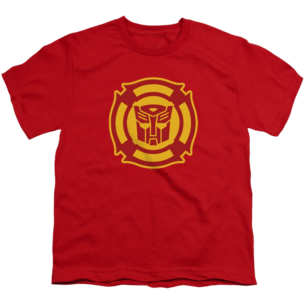 Transformers Rescue Bots Logo - Youth T-Shirt Youth T-Shirt (Ages 8-12) Transformers