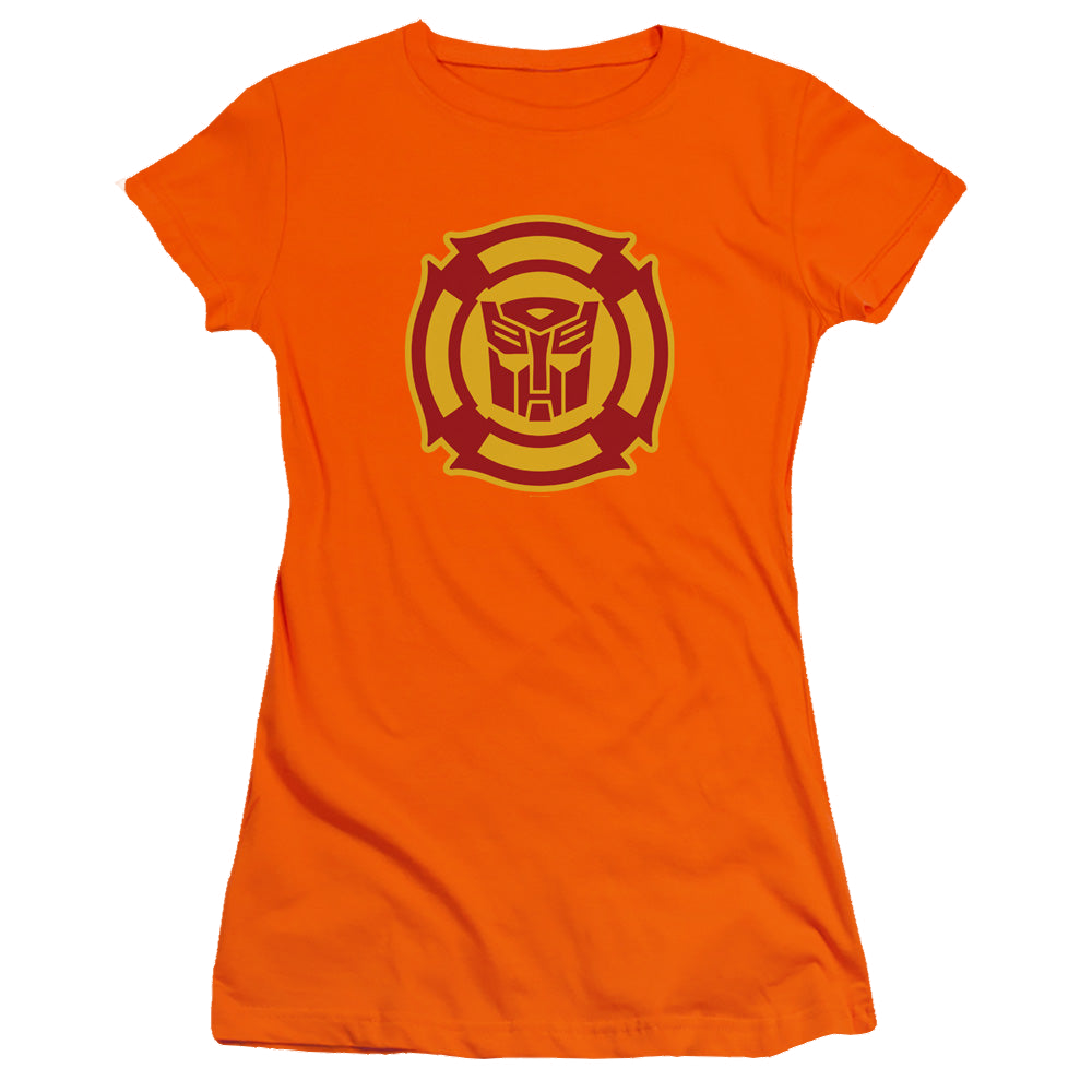 Transformers Rescue Bots Logo - Juniors T-Shirt Juniors T-Shirt Transformers